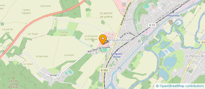 localisation de l'entreprise MONSIEUR PASCAL BLANCHET à LONGUEIL-ANNEL