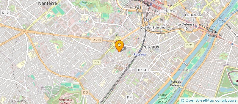 localisation de l'entreprise MONSIEUR PASCAL BLANCHET  PUTEAUX