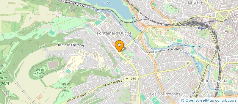 localisation de l'entreprise MONSIEUR PASCAL BLARDONE  DIJON