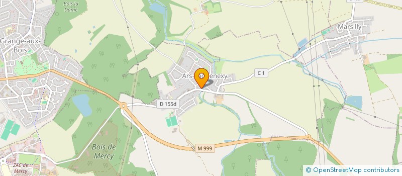 localisation de l'entreprise MONSIEUR PASCAL BLOND  ARS-LAQUENEXY