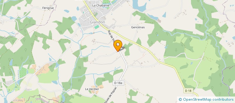 localisation de l'entreprise MONSIEUR PASCAL BLONDY à GLANDON