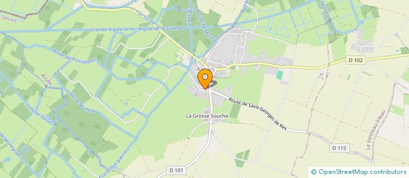 localisation de l'entreprise MONSIEUR PASCAL BOBINEAU à LE BOURDET