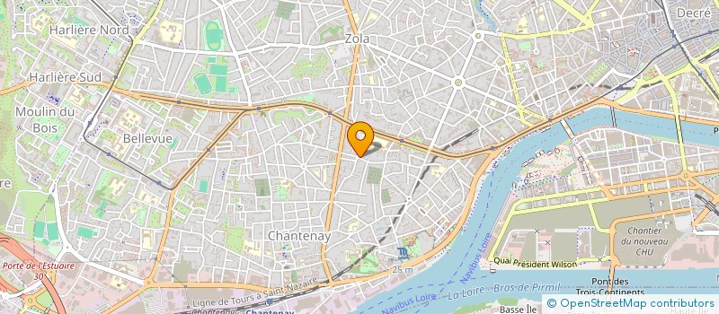 localisation de l'entreprise MONSIEUR PASCAL BODIN à NANTES