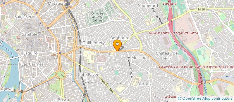 localisation de l'entreprise MONSIEUR PASCAL BOECHE à TOULOUSE