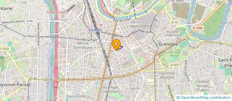 localisation de l'entreprise MONSIEUR PASCAL BOEX  GRENOBLE