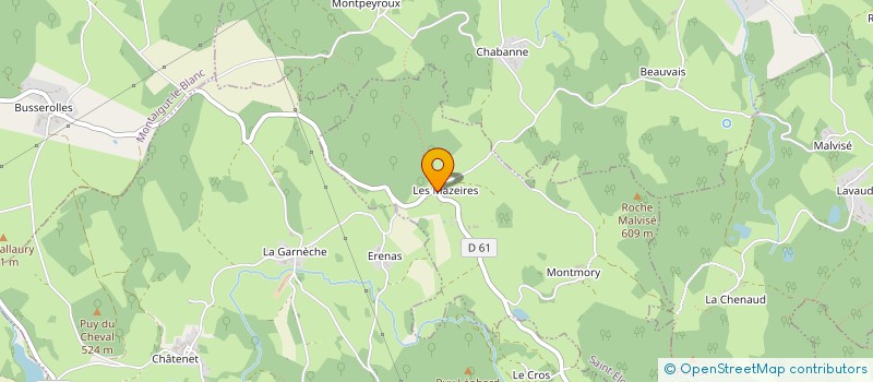 localisation de l'entreprise MONSIEUR PASCAL BOIRON à SAINT-ELOI