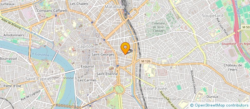 localisation de l'entreprise MONSIEUR PASCAL BOIRON  TOULOUSE