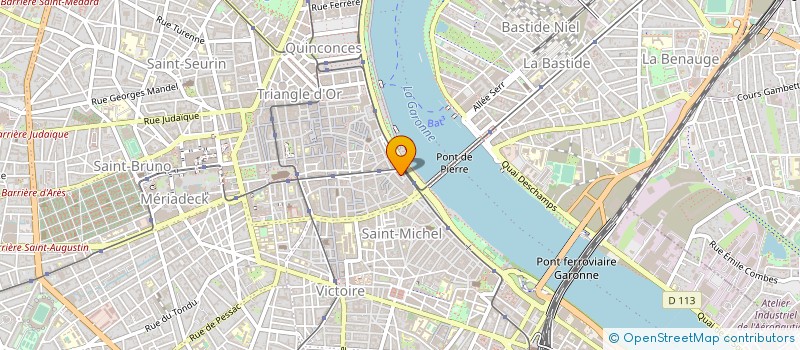localisation de l'entreprise MONSIEUR PASCAL BOISGARD à BORDEAUX