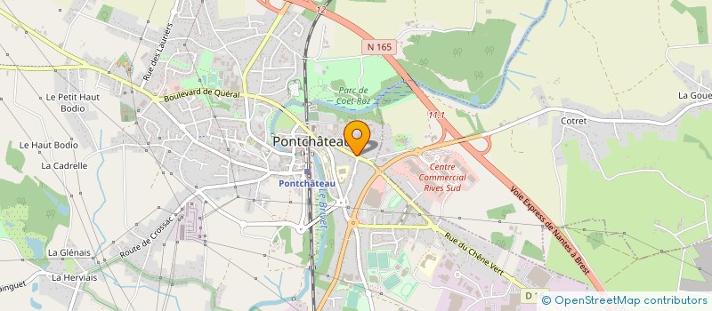 localisation de l'entreprise MONSIEUR PASCAL BOISLEVANT  PONTCHATEAU