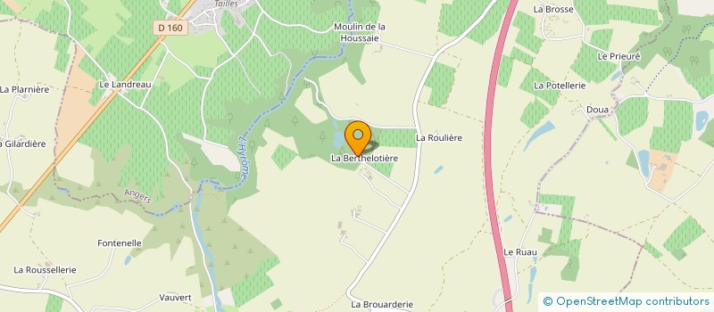 localisation de l'entreprise MONSIEUR PASCAL BONDU  CHEMILLE-EN-ANJOU