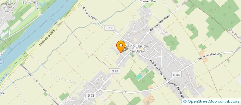 localisation de l'entreprise MONSIEUR PASCAL BONDU  SAINT-CLAUDE-DE-DIRAY