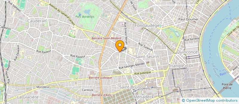 localisation de l'entreprise MONSIEUR PASCAL BONNAFOUS à BORDEAUX