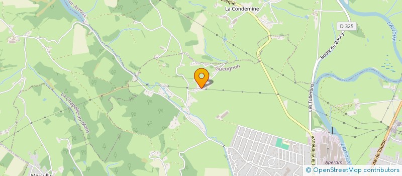 localisation de l'entreprise MONSIEUR PASCAL BONNETAIN à GUEUGNON
