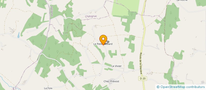 localisation de l'entreprise MONSIEUR PASCAL BORDE  BARDENAC