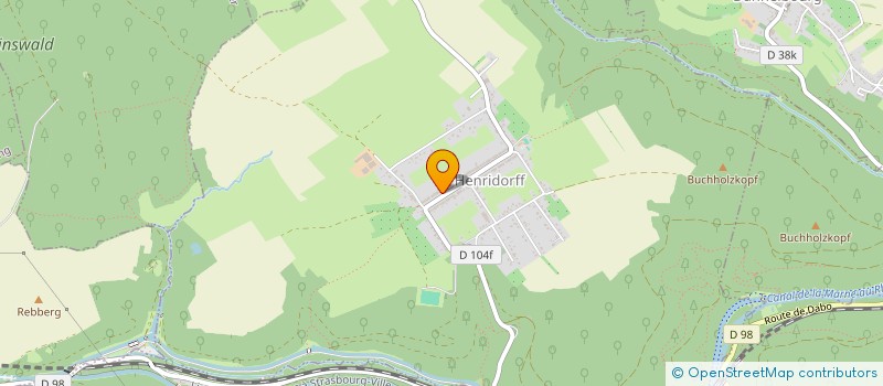 localisation de l'entreprise MONSIEUR PASCAL BORNAREL  HENRIDORFF