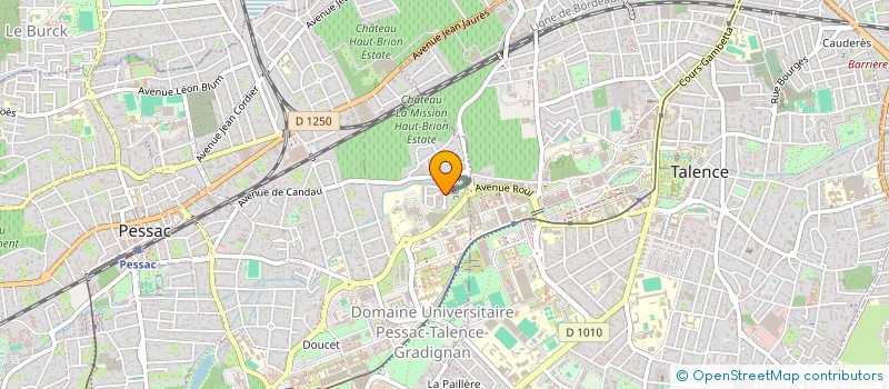 localisation de l'entreprise MONSIEUR PASCAL BOSSAN  PESSAC