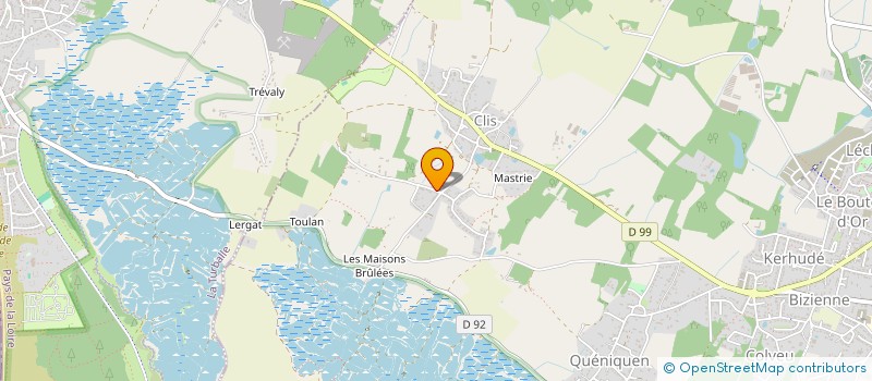 localisation de l'entreprise MONSIEUR PASCAL BOSSER à GUERANDE