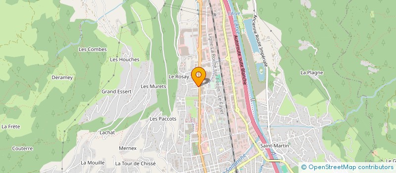 localisation de l'entreprise MONSIEUR PASCAL BOTTOLLIER-DEPOIS à SALLANCHES