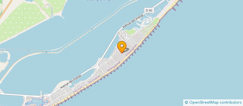 localisation de l'entreprise MONSIEUR PASCAL BOUBEAUD à FRONTIGNAN