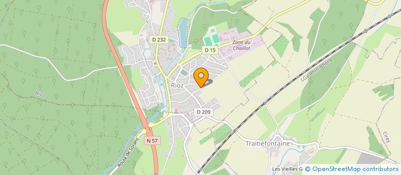 localisation de l'entreprise MONSIEUR PASCAL BOUCHATON  CROMARY