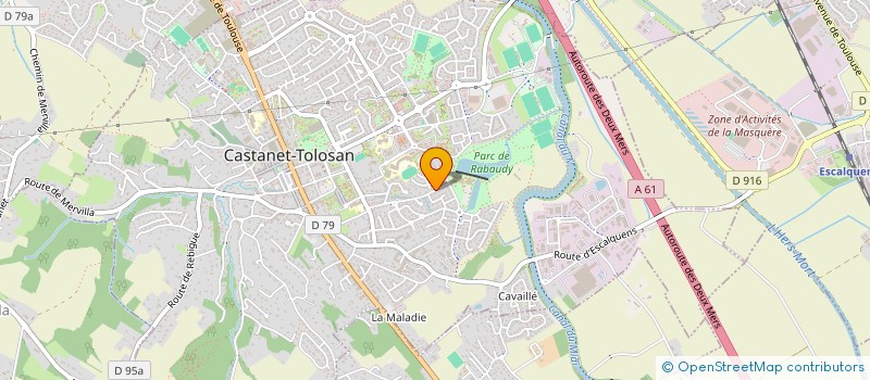 localisation de l'entreprise MONSIEUR PASCAL BOUCHET à CASTANET-TOLOSAN