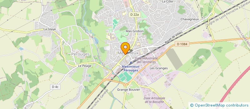 localisation de l'entreprise MONSIEUR PASCAL BOUCLIER à MEXIMIEUX