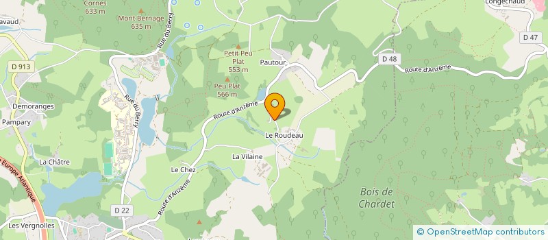 localisation de l'entreprise MONSIEUR PASCAL BOUERY  SAINT-VAURY