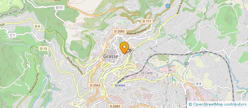 localisation de l'entreprise MONSIEUR PASCAL BOUILLET à GRASSE