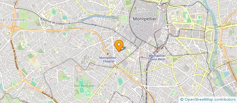 localisation de l'entreprise MONSIEUR PASCAL BOUISSIE à MONTPELLIER