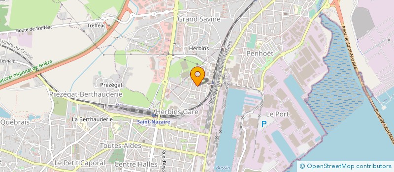 localisation de l'entreprise MONSIEUR PASCAL BOUQUEREL à SAINT-NAZAIRE