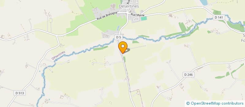 localisation de l'entreprise MONSIEUR PASCAL BOUQUET  SAINT-AUBIN-FOSSE-LOUVAIN