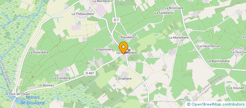 localisation de l'entreprise MONSIEUR PASCAL BOURGET à LE LOROUX-BOTTEREAU