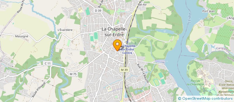 localisation de l'entreprise MONSIEUR PASCAL BOURSIER à LA CHAPELLE-SUR-ERDRE
