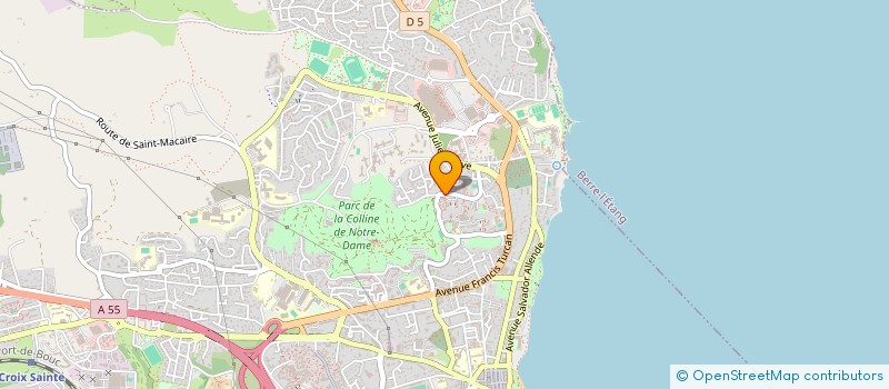 localisation de l'entreprise MONSIEUR PASCAL BOUSSILLON  MARTIGUES