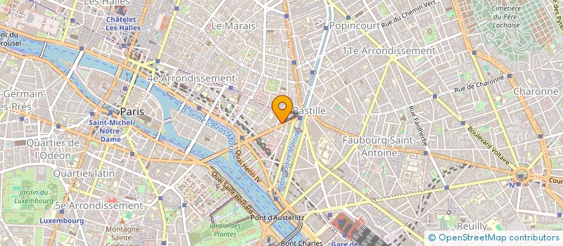 localisation de l'entreprise MONSIEUR PASCAL BOUTIN  PARIS