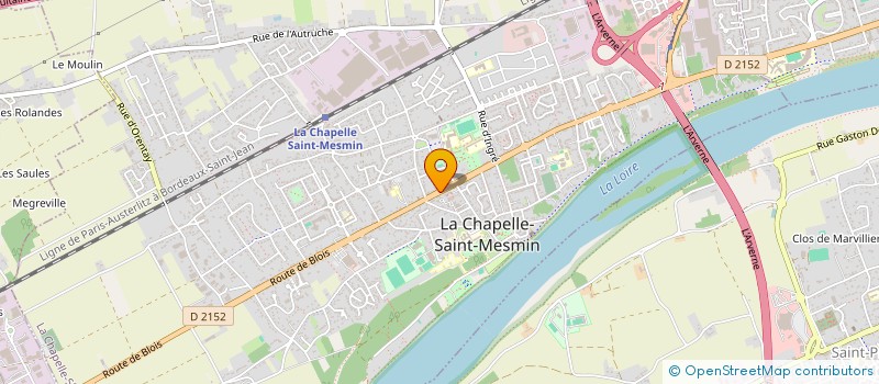 localisation de l'entreprise MONSIEUR PASCAL BOVANI à LA CHAPELLE-SAINT-MESMIN