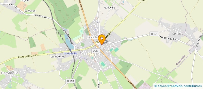 localisation de l'entreprise MONSIEUR PASCAL BOYART  DOUDEVILLE