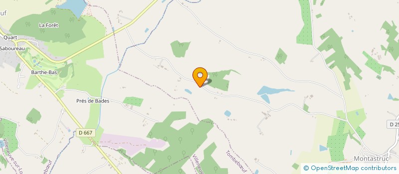 localisation de l'entreprise MONSIEUR PASCAL BOYER  MONTASTRUC