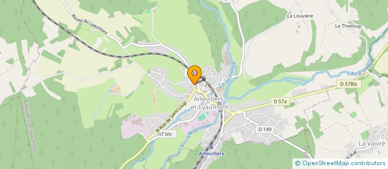 localisation de l'entreprise MONSIEUR PASCAL BOYER à AILLEVILLERS-ET-LYAUMONT