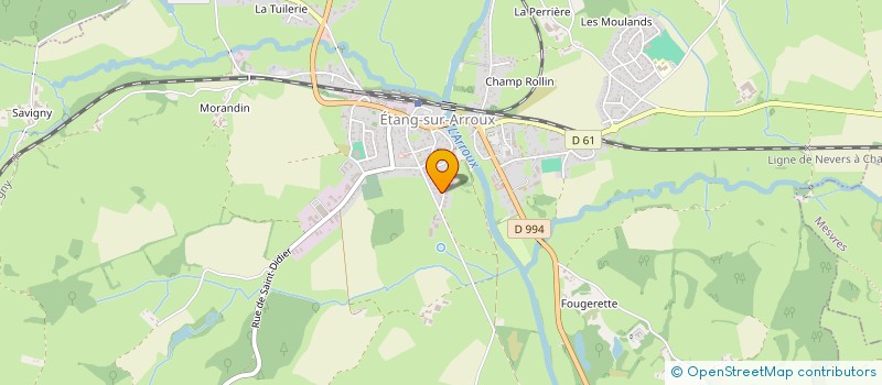 localisation de l'entreprise MONSIEUR PASCAL BOYER  ETANG-SUR-ARROUX