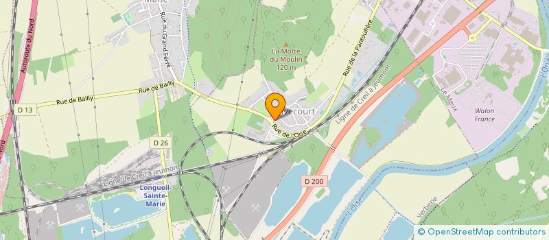 localisation de l'entreprise MONSIEUR PASCAL BRAMARD à RIVECOURT