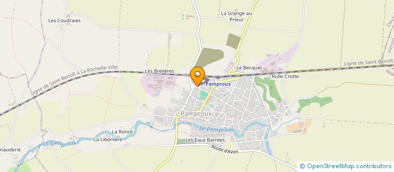 localisation de l'entreprise MONSIEUR PASCAL BRANGER  PAMPROUX