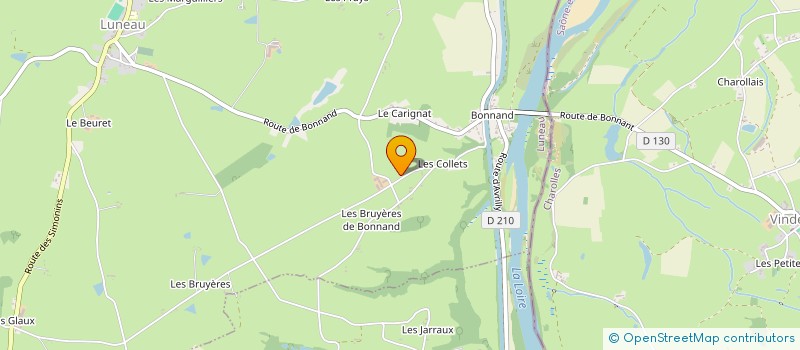 localisation de l'entreprise MONSIEUR PASCAL BRANLARD  LIERNOLLES