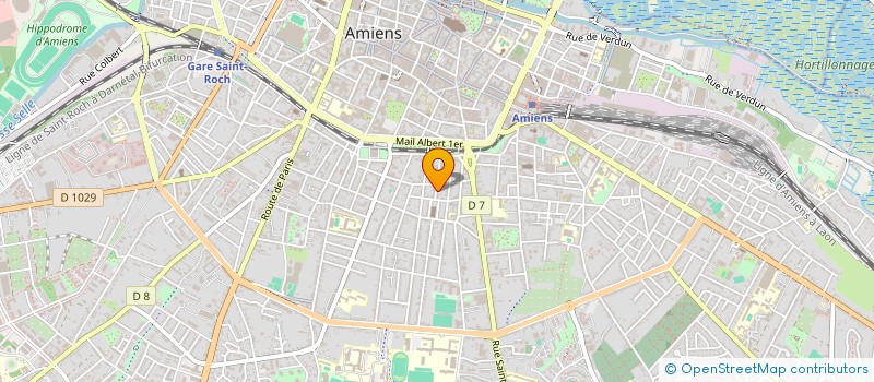 localisation de l'entreprise MONSIEUR PASCAL BRASSART à AMIENS