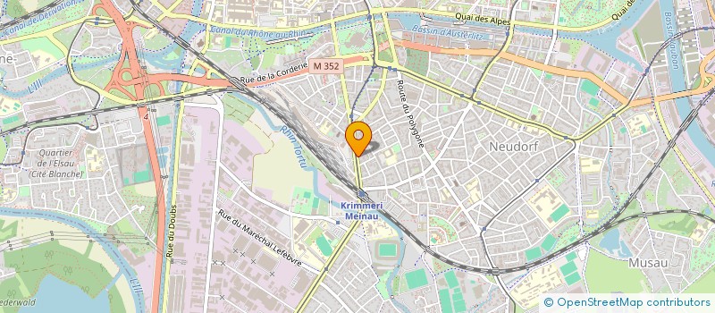 localisation de l'entreprise MONSIEUR PASCAL BRAUN à STRASBOURG