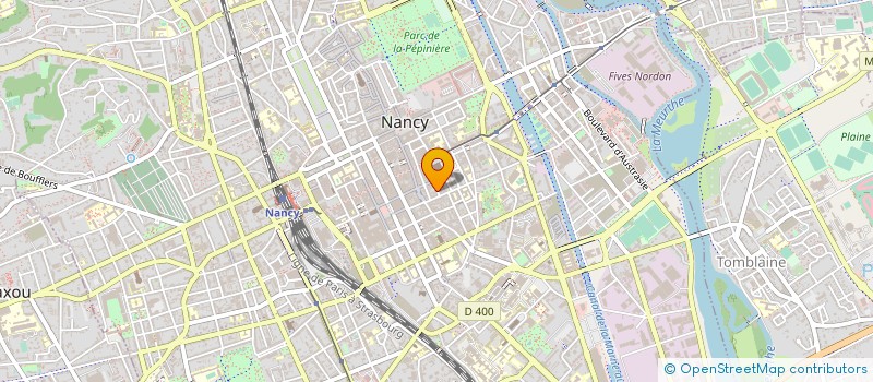 localisation de l'entreprise MONSIEUR PASCAL BREDA  NANCY