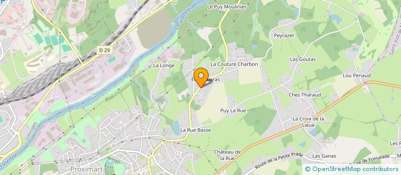 localisation de l'entreprise MONSIEUR PASCAL BRENUCHON à PANAZOL