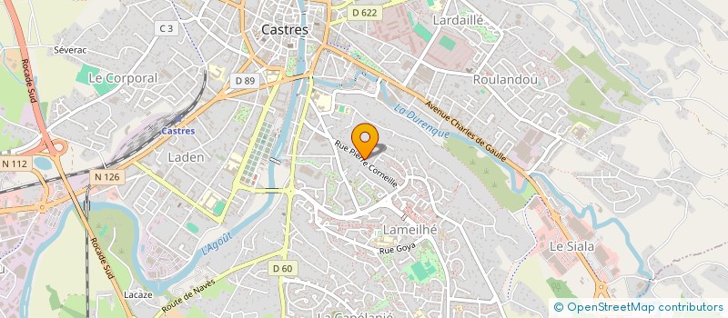 localisation de l'entreprise MONSIEUR PASCAL BRESSON  CASTRES