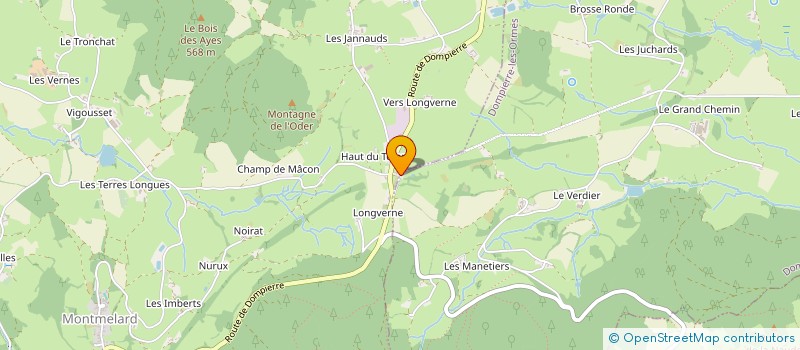 localisation de l'entreprise MONSIEUR PASCAL BRIDAY  TRAMAYES