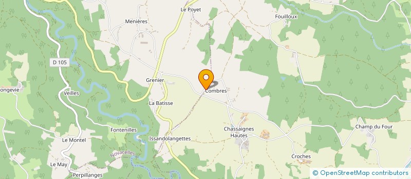 localisation de l'entreprise MONSIEUR PASCAL BRIHAT à DORANGES